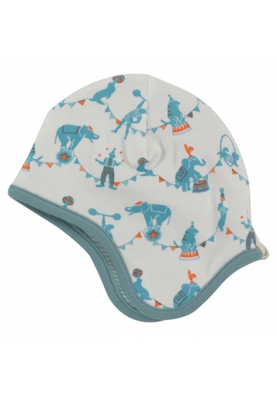 Reversible circus bonnet - Blue