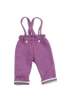 Reversible trousers & braces - Purple/Stripe