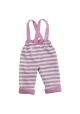 Reversible trousers & braces - Pink/Stripe