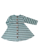 Breton stripe dress