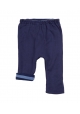 Baker reversible baggy pant - navy and stripes
