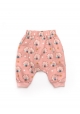 Pale Pink Peacock Jelly Bean joggers